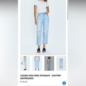 NWT Pistola Cassie jeans